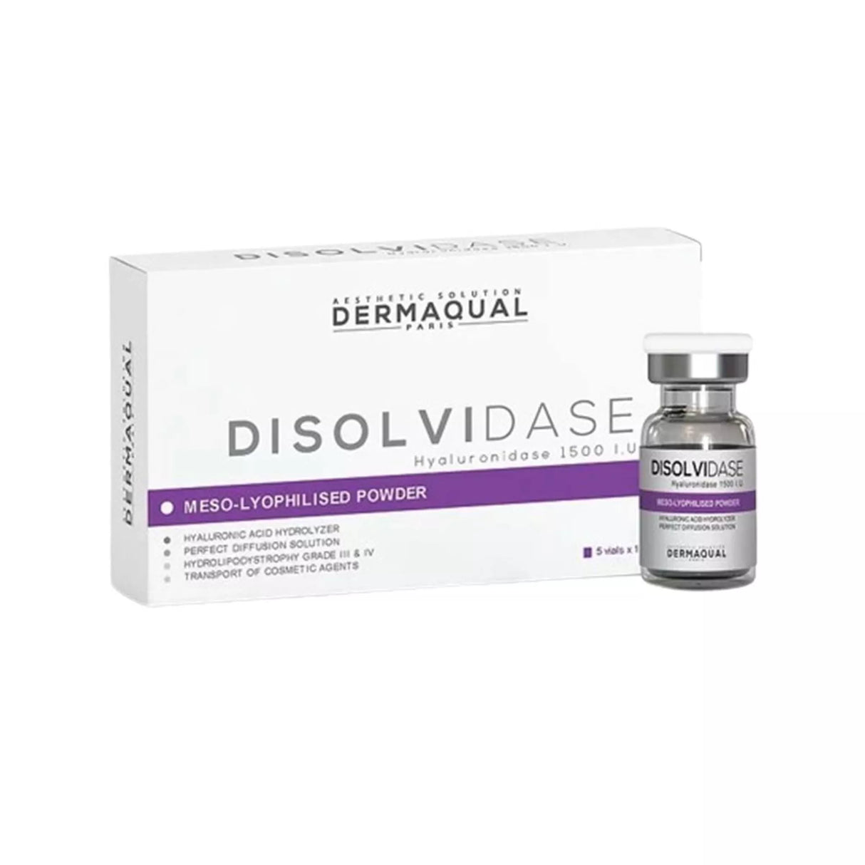 Disolvidase 5 x 1500 I.U ( box )