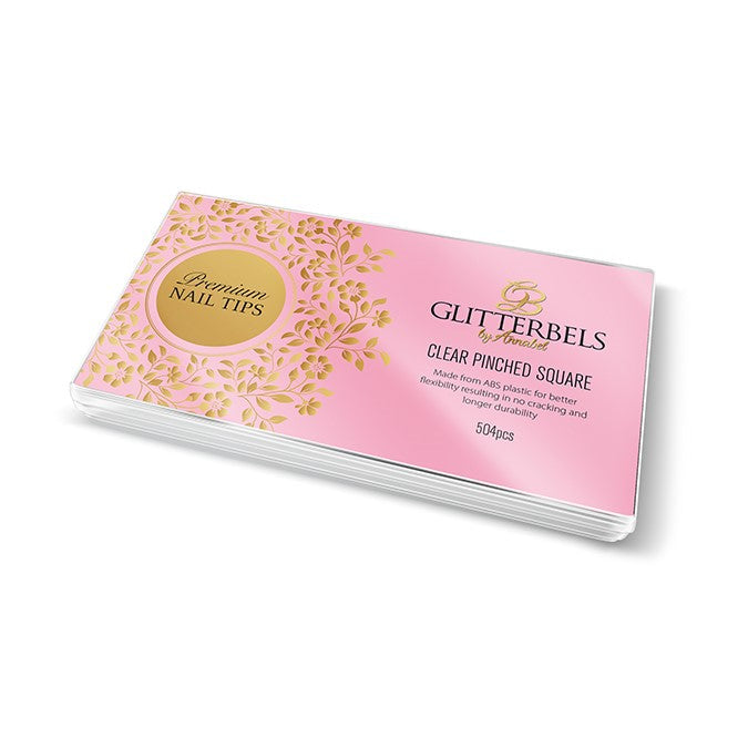 Clear Pinched Square Tips