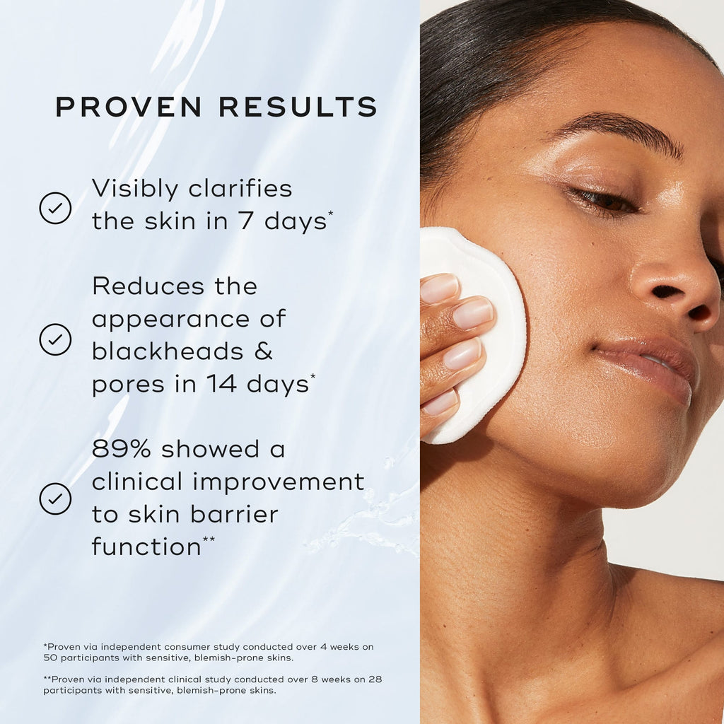 MEDIK8 PRESS & CLEAR™ 150ml
Exfoliating 2% BHA Tonic
Gentle-Release Salicylic Acid