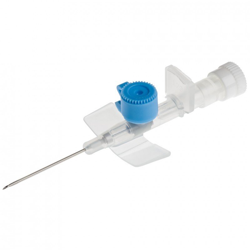 BD Venflon Peripheral IV Catheter Ported 22g, 25mm Winged - Single